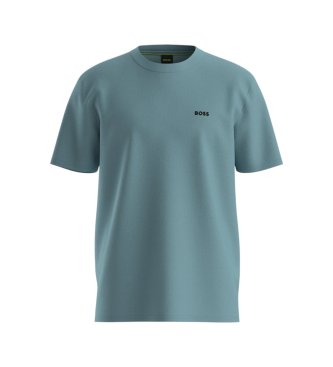 BOSS T-Shirt com pormenor do log�tipo 