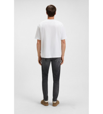 BOSS Koszulka z ilustracją białego tenisa