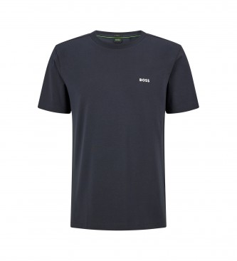 BOSS T-shirt met blauw logo