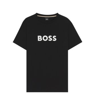 BOSS Camisola de Contraste Preto