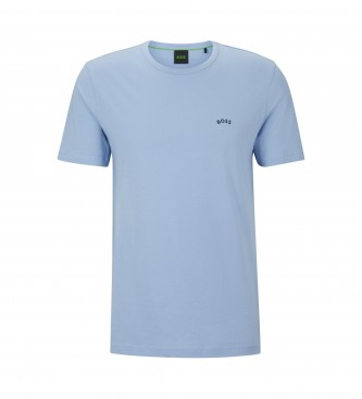 BOSS T-shirt curva blu