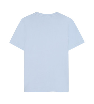 BOSS T-shirt bleu  manches courtes