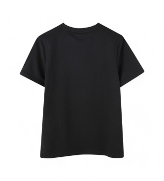 BOSS Kortrmet t-shirt med logo, sort