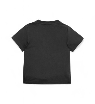 BOSS Kortrmet t-shirt med logo, sort