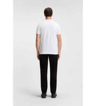 BOSS Weies Strick-T-Shirt