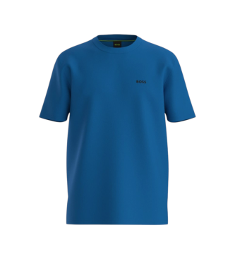 BOSS T-Shirt Detail blau