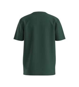 BOSS Camiseta Detalle verde