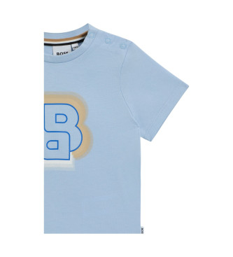 BOSS Camiseta Double B azul