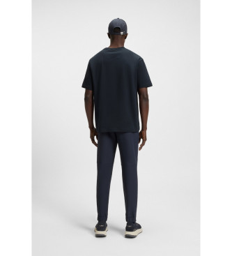 BOSS T-shirt Double B navy