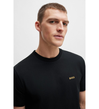 BOSS Camiseta Elastic negro