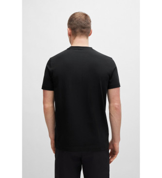 BOSS Camiseta Elastic negro