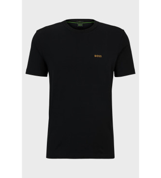 BOSS Camiseta Elastic negro