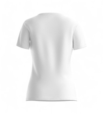 BOSS T-shirt Elogo em cristal branco