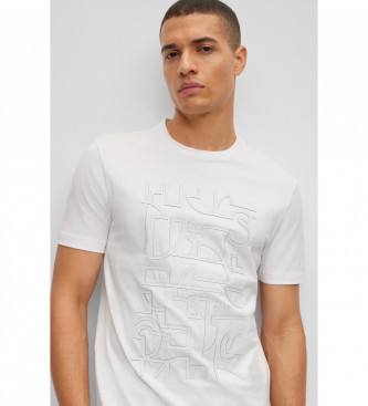 BOSS Graphic Print T-shirt white