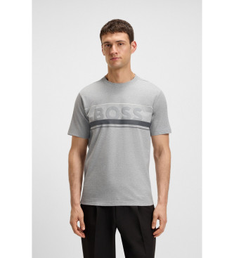 BOSS Iconic Zone T-shirt grey