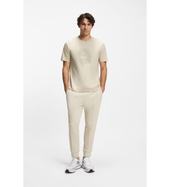 BOSS Join Logo-T-Shirt beige