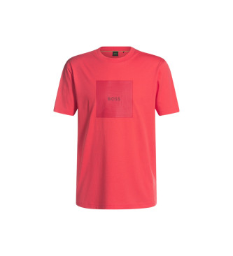 BOSS Logo Fino T-shirt red