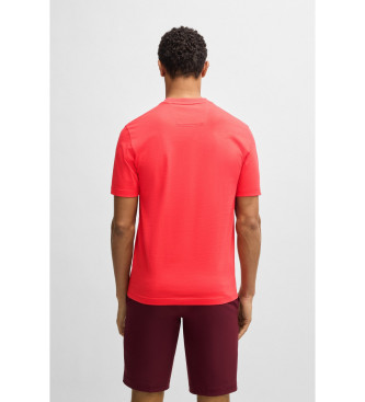 BOSS Logo Fino T-shirt red