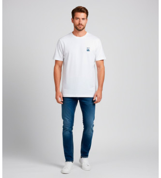 BOSS T-shirt com logtipo branco