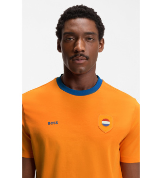 BOSS Lux orange T-shirt