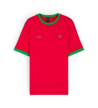 BOSS T-shirt Lux rouge