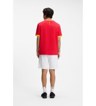BOSS T-shirt Lux vermelha