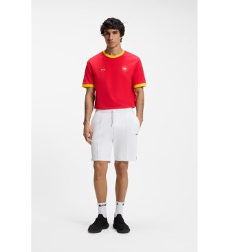 BOSS T-shirt Lux vermelha