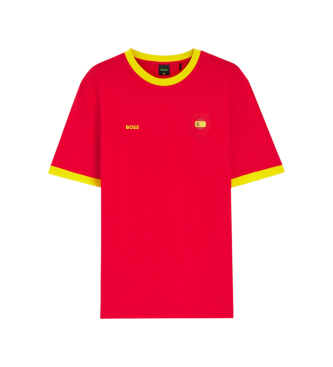 BOSS T-shirt Lux vermelha