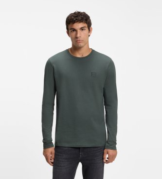 BOSS Camisola de manga comprida Tacks verde