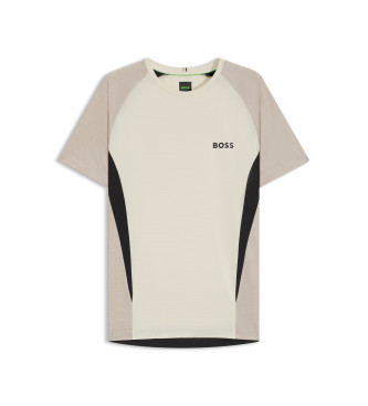 BOSS Camiseta Matchball beige
