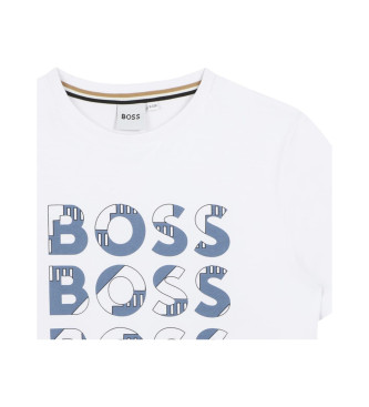 BOSS Camiseta M.c. blanco