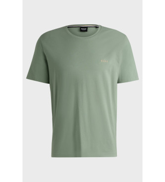 BOSS Mix & Match T-shirt groen