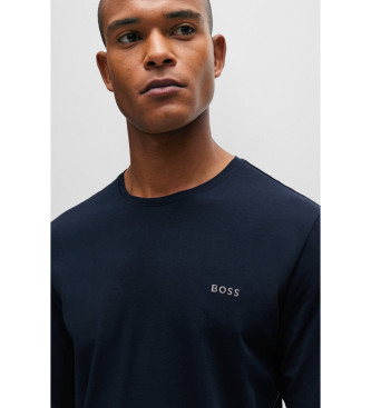 BOSS T-shirt Mix&Match blu scuro