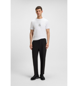 BOSS T-shirt Photoprint blanc