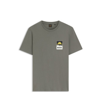 BOSS T-shirt uni gris