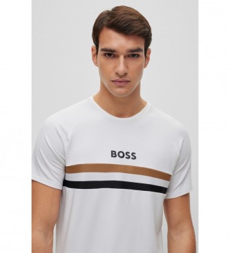 BOSS White Stripe T-shirt