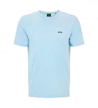 BOSS T-shirt blu regolare
