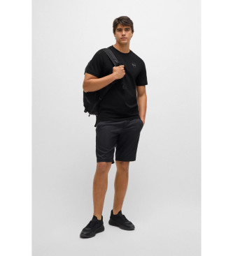 BOSS T-shirt o regularnym kroju, czarny