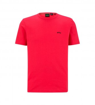 BOSS Camiseta regular rojo
