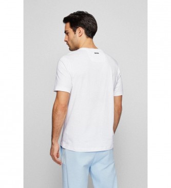 BOSS T-shirt bianca con vestibilit regolare