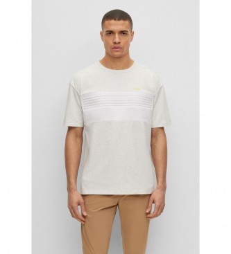 BOSS T-shirt grigia dalla vestibilit rilassata