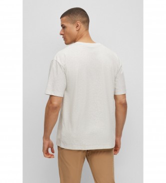 BOSS T-shirt grigia dalla vestibilit rilassata