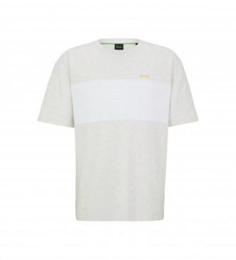 BOSS T-shirt grigia dalla vestibilit rilassata