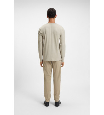 BOSS Camiseta Tacks beige