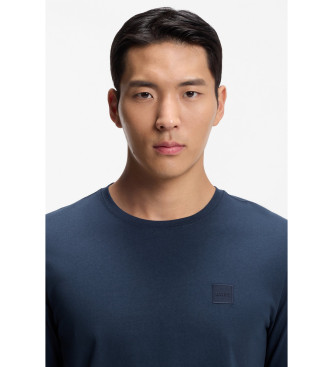 BOSS Maglietta Tacks blu navy