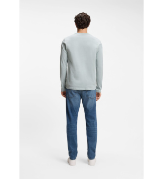 BOSS Srebrna majica Tacks