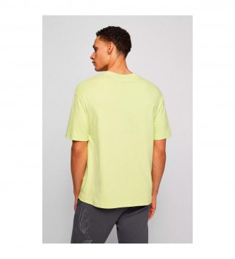 BOSS T-shirt jaune Talboa