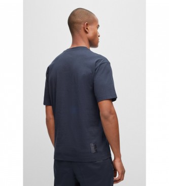 BOSS T-shirt Talboa marinbl