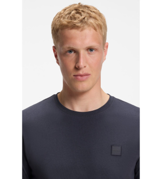 BOSS Camiseta Tales marineblå