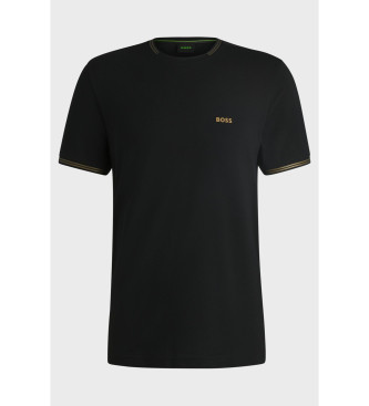 BOSS Camiseta Taul negro